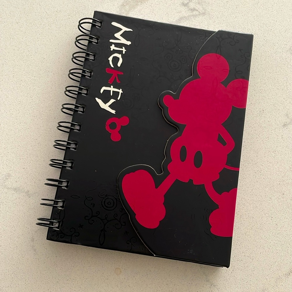 Mickey Autograph Mini Notebook - Black - Picture 2 of 11